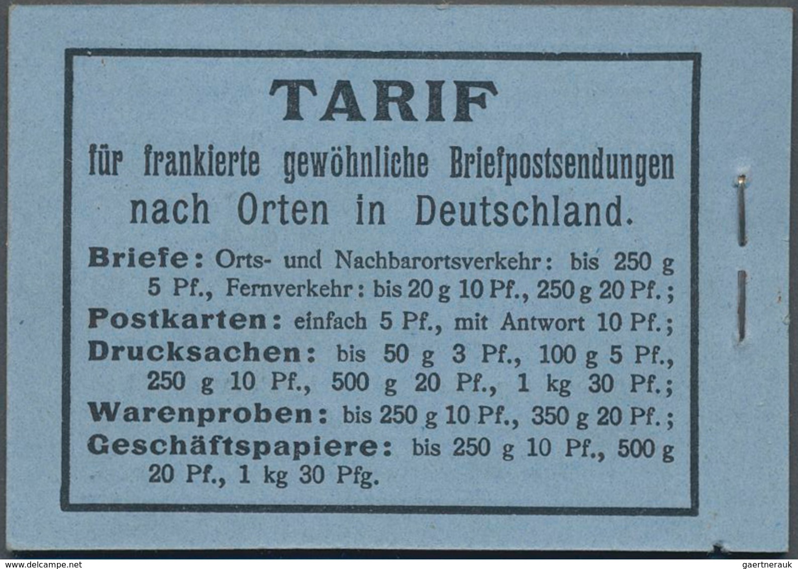 Bayern - Markenheftchen: 1913, Markenheft Prinzregent Luitpold (Mai 1913) Mit ONr. 10, Postfrisch In - Other & Unclassified