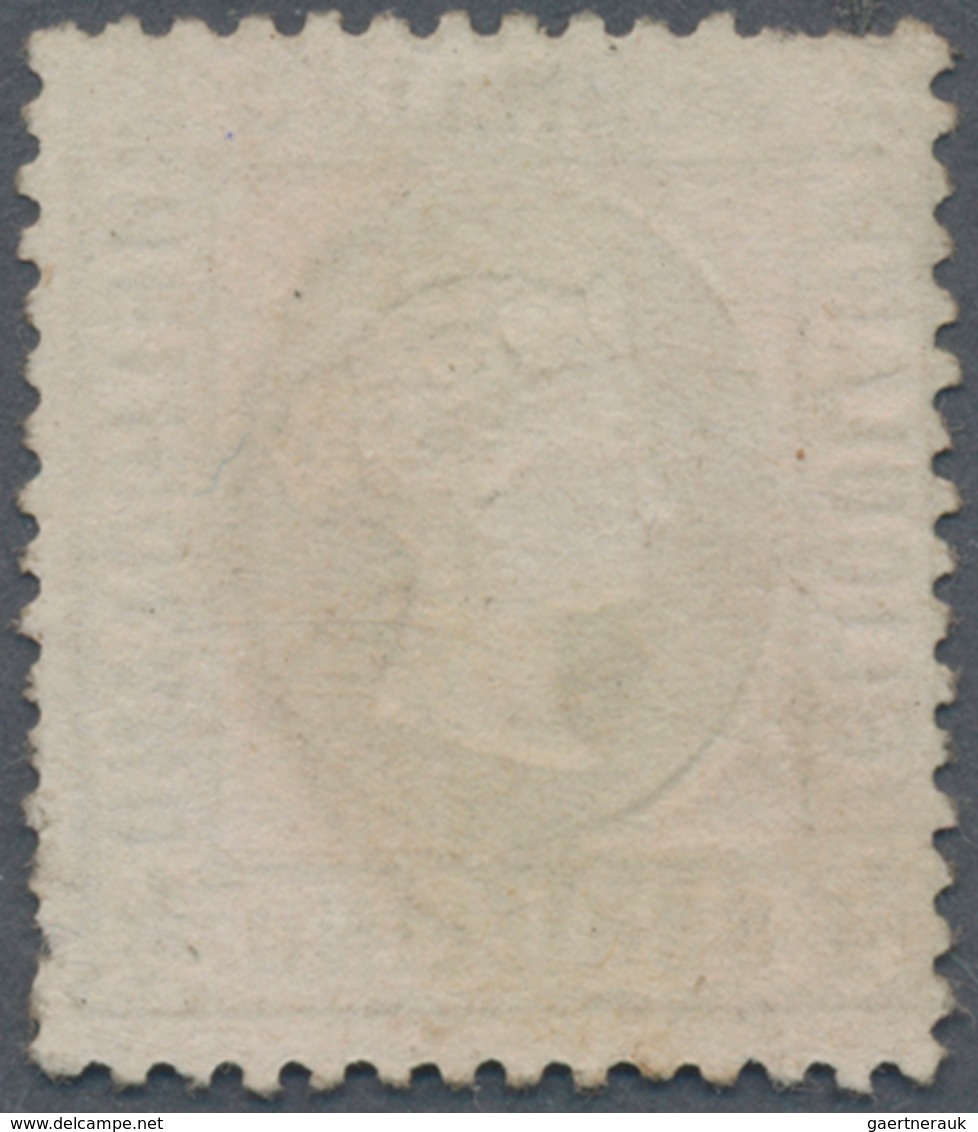 Helgoland - Marken Und Briefe: 1871, ½ S Hellolivgrün/karmin, Kopftype II, Entwertet Mit Dem Auf Hel - Héligoland
