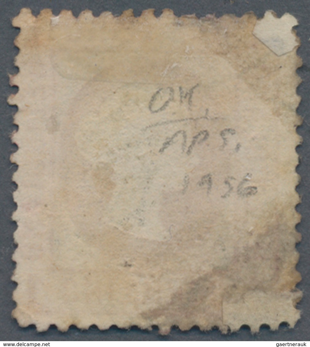 Helgoland - Marken Und Briefe: 1871, 1 S Karmin/gelblichgrün, Kopftype III, Entwertet Mit Dem Auf He - Heligoland