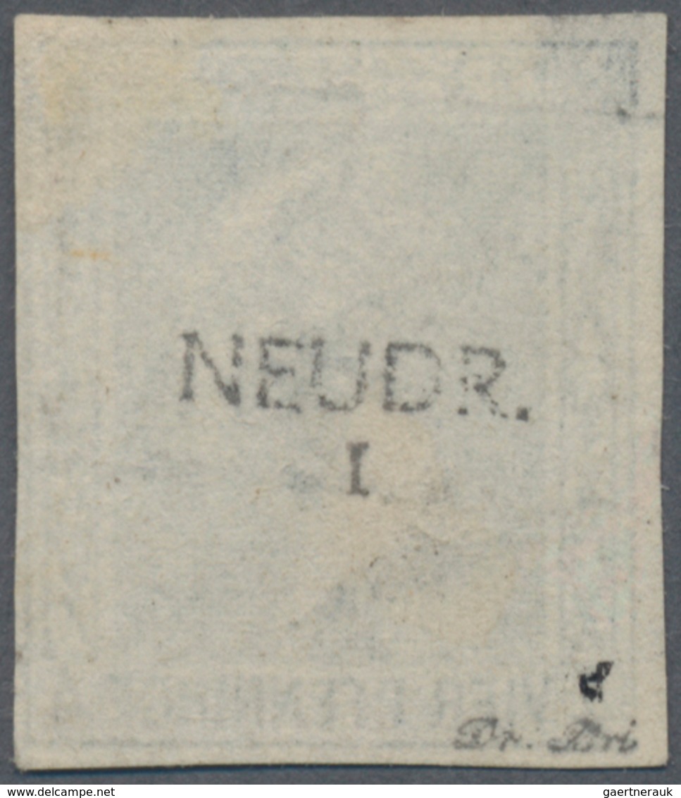 Preußen - Marken Und Briefe: 1864, 4 Pf. Schwärzlicholivgrün Auf Weißem Papier Ohne Wasserzeichen, A - Sonstige & Ohne Zuordnung