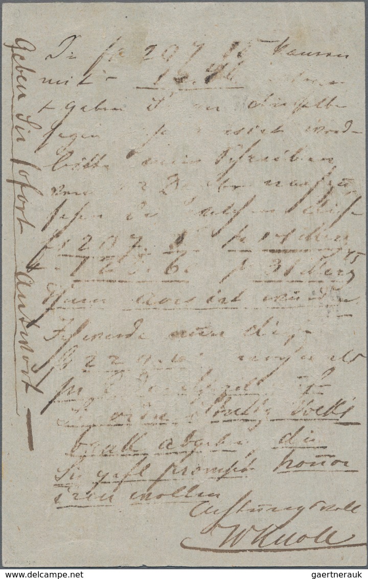 Württemberg - Ganzsachen: 1875, Ganzsachenkarte 2 Kr. Lilarot Mit Zusatzfrankatur 1 Kr. Grün Von "ST - Other & Unclassified