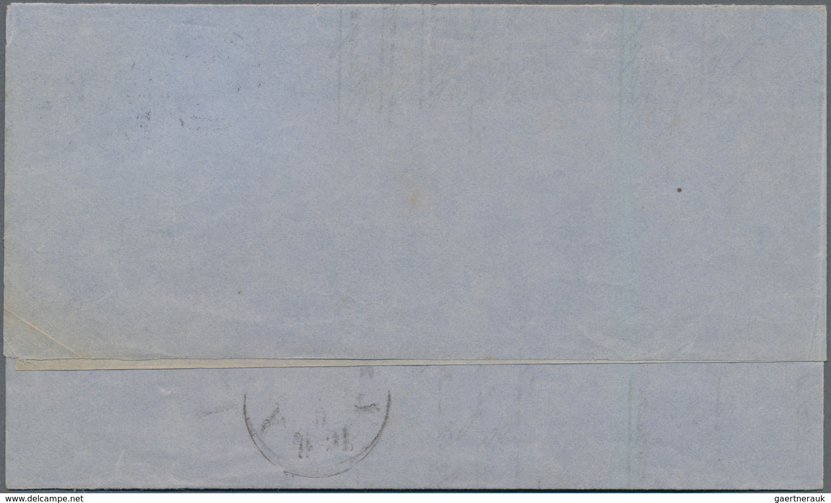 Norddeutscher Bund - Marken Und Briefe: 1868, NDP ¼ Gr. Violett Und ½ Gr. Orange, Beide Durchstochen - Other & Unclassified