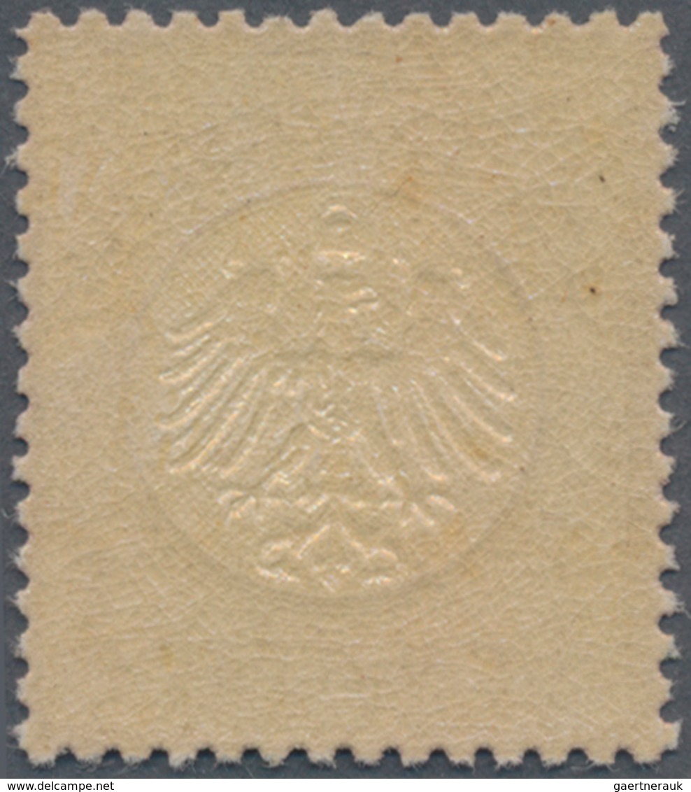 Deutsches Reich - Brustschild: 1872, 1/4 Groschen Violett Kleiner Schild, Einwandfrei Postfrisch, Di - Ungebraucht