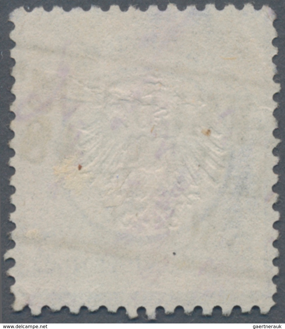 Deutsches Reich - Brustschild: 1872, Kleiner Schild 2 Gr Blau Mit Ra3 "K:PR:FELD-POST-RELAIS No.48 3 - Unused Stamps
