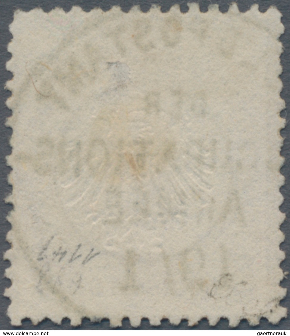 Deutsches Reich - Brustschild: 1872 Kleiner Schild 5 Gr Graubraun Mit Ideal-K1 "FELDPOSTAMT DER OCCU - Unused Stamps