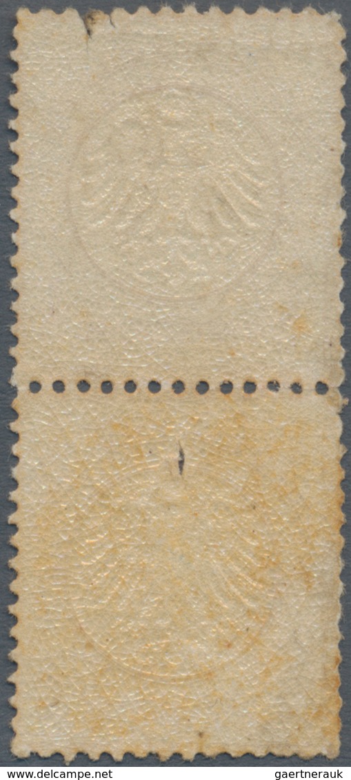 Deutsches Reich - Brustschild: 1872 Kleiner Schild ½ Gr. Farbänderung Orange Im POSTFRISCHEN PAAR Be - Ungebraucht