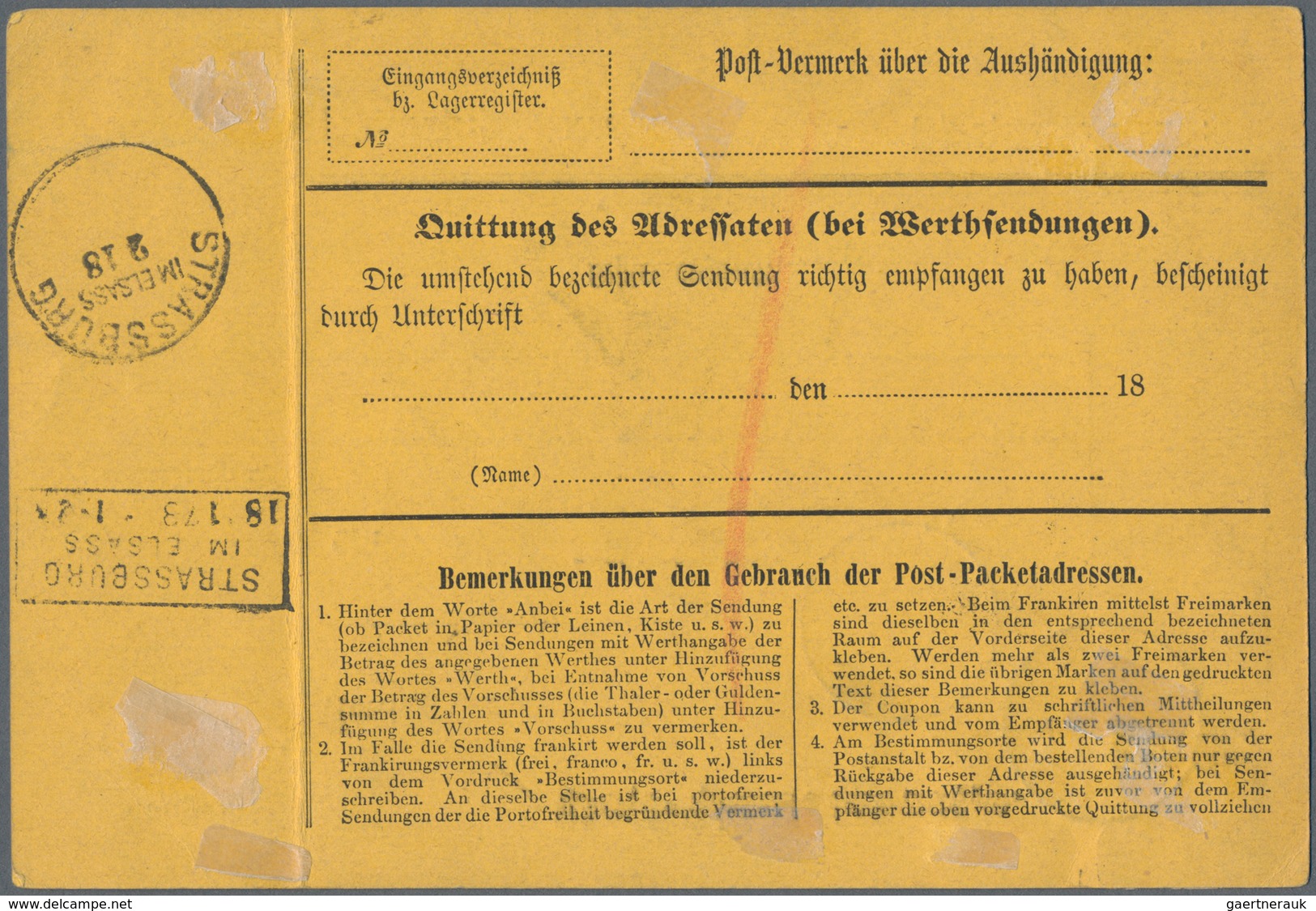 Deutsches Reich - Brustschild: 1872, Großer Schild 2x 1 Gr. + Zwei GAA 1 Gr. Je Mit/ohne Unterdruck - Ungebraucht