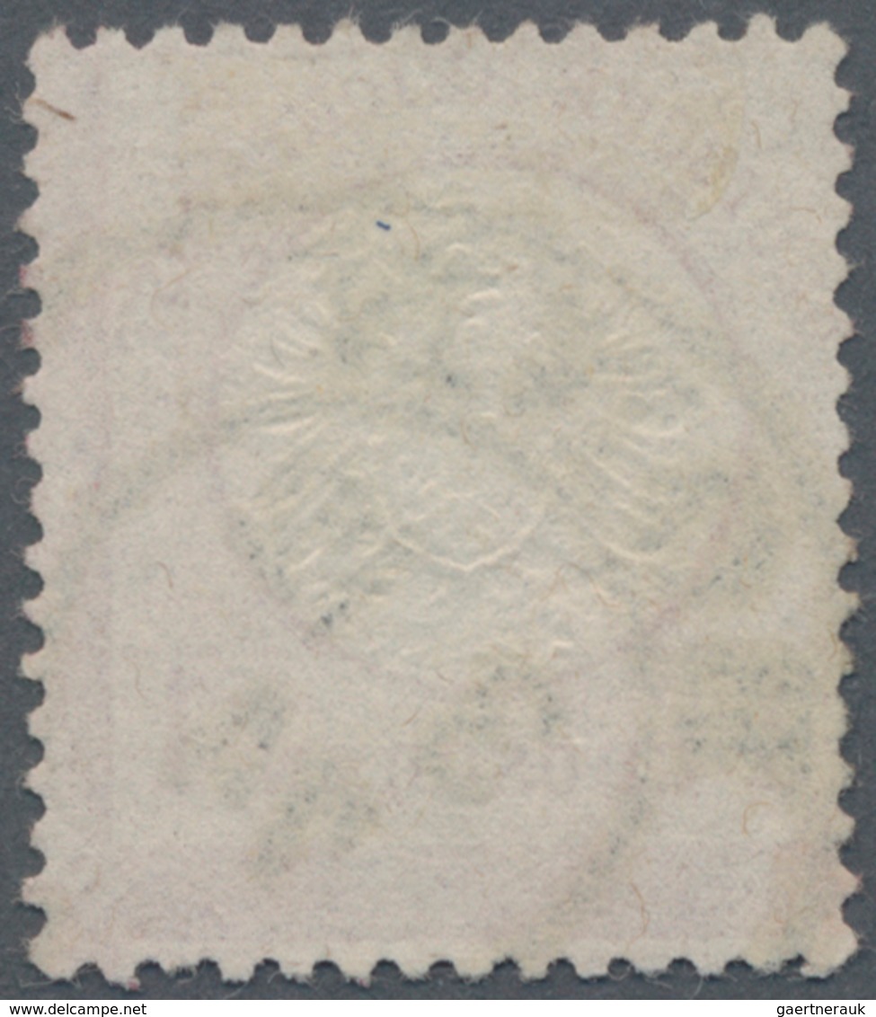 Deutsches Reich - Brustschild: 1872, Großer Schild 1 Gr. Karmin Mit Starker Verzähnung Nach Rechts U - Unused Stamps