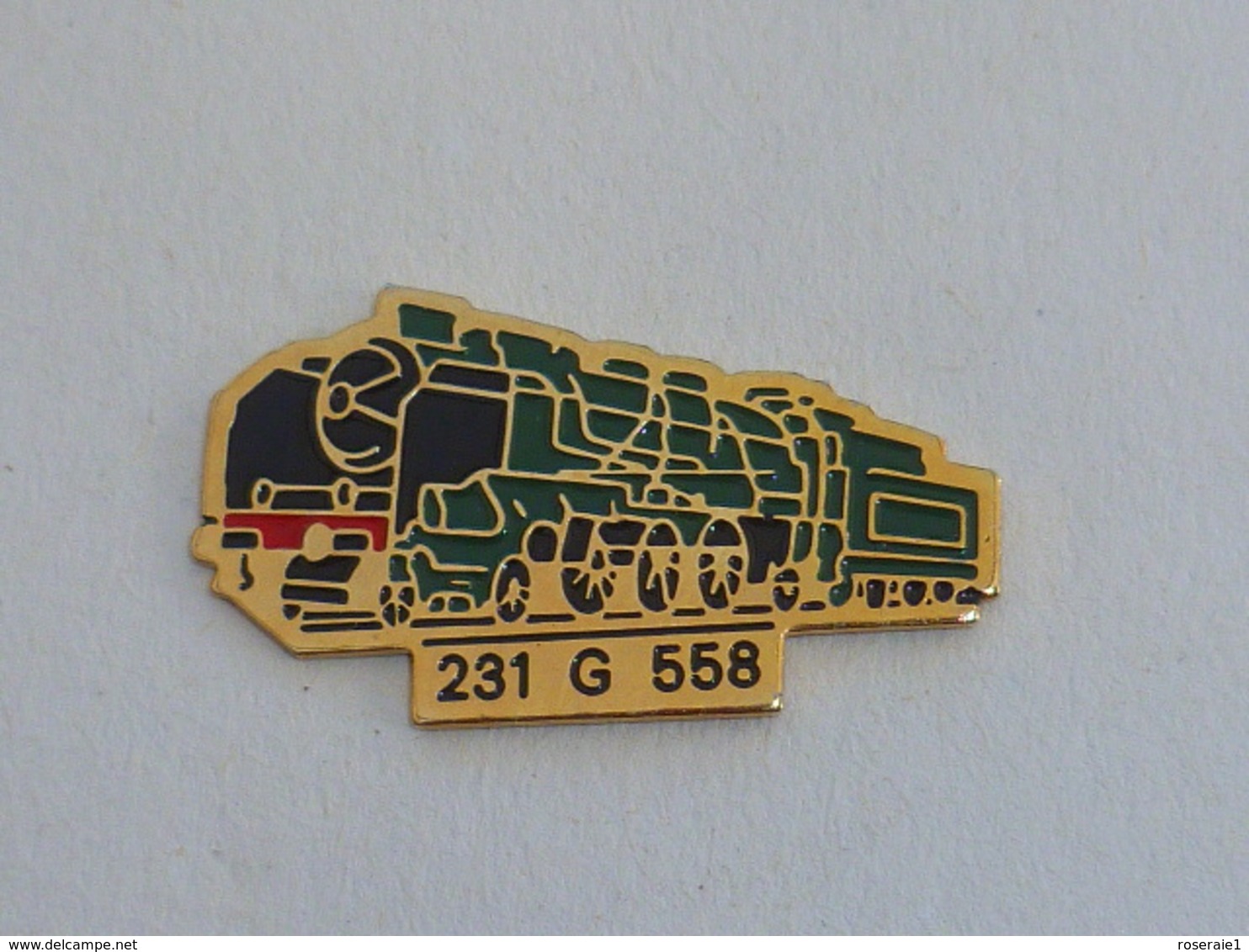 Pin's LOCOMOTIVE 231 G 558  03 - TGV