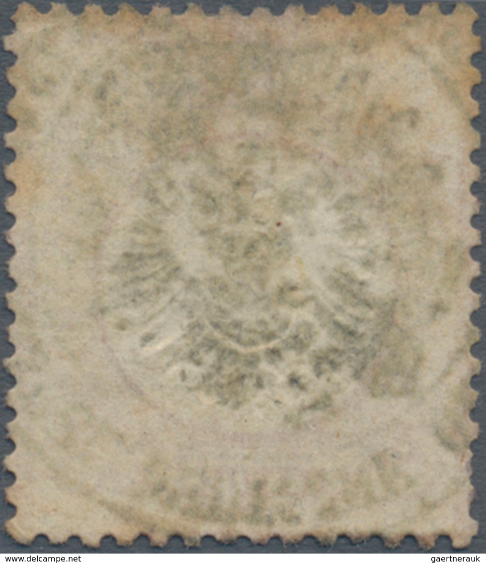 Deutsches Reich - Brustschild: 1872 POSTAMTS-DIENSTSIEGEL "KAISERL. DEUTSCHE OBER-POST DIRECTION CAR - Ungebraucht
