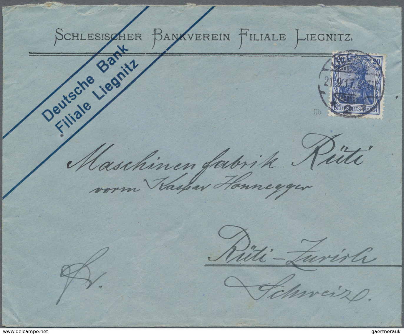 Deutsches Reich - Germania: 1915, 20 Pf Violettultramarin, Zwei Marken Der Seltenen Farbe In Versch. - Unused Stamps