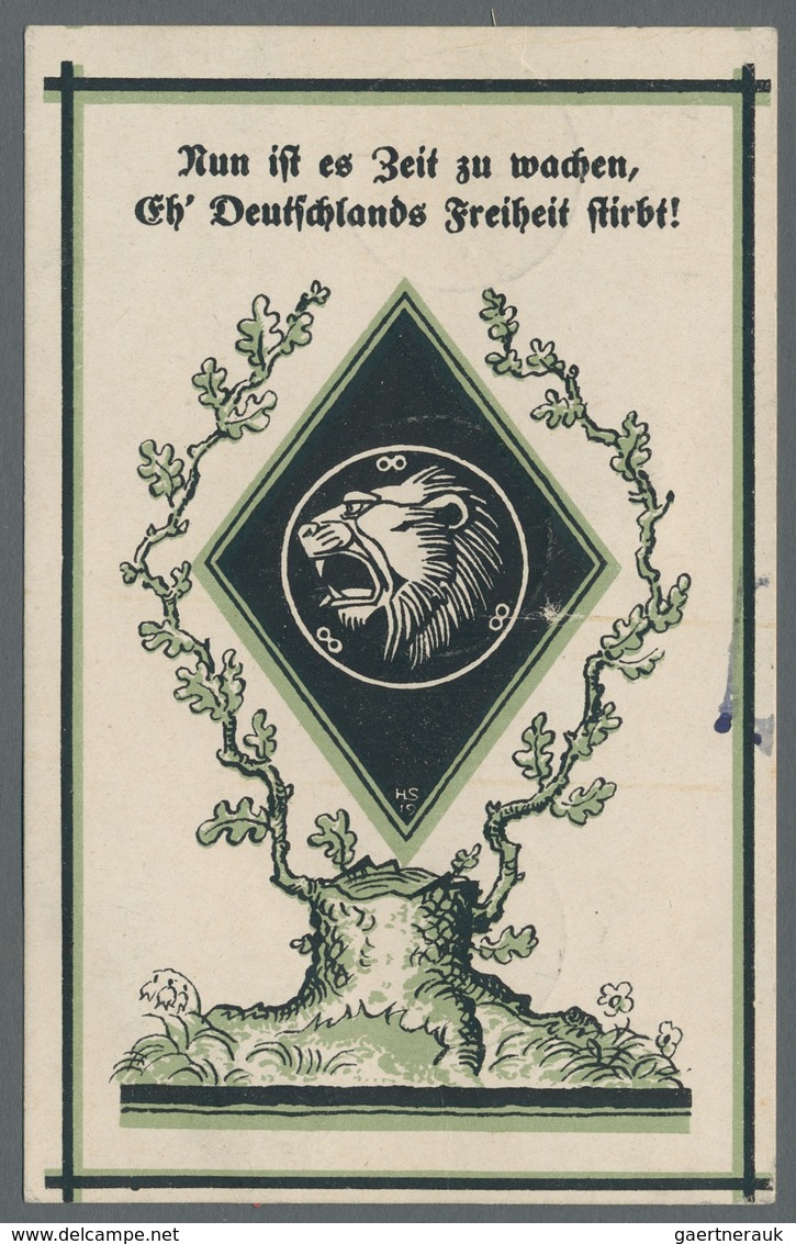 Deutsches Reich - Inflation: 1919, "10 Bis 25 Pfg. Nationalversammlung", Sauber Mit Ersttagsstempel - Brieven En Documenten