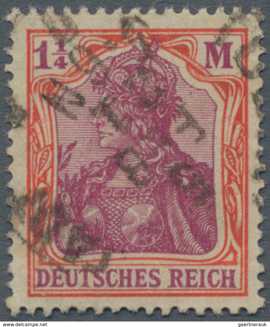 Deutsches Reich - Inflation: 1920, "Germania" 1 1/4 M. Mit Vierpasswasserzeichen, Tadellos, FA Twore - Briefe U. Dokumente