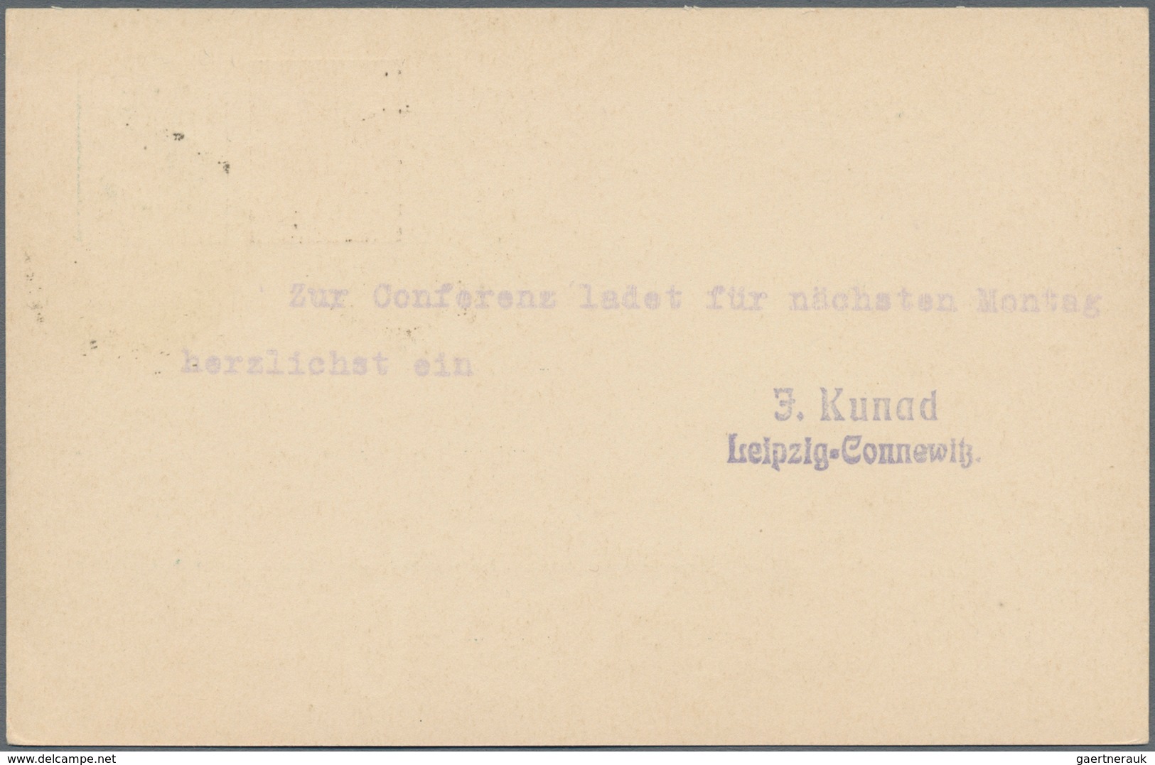 Deutsches Reich - Ganzsachen: 1921, Ganzsachenkarte 5 Pfennig Germania Grün Mit Zudruck Von 5 Pfenni - Other & Unclassified