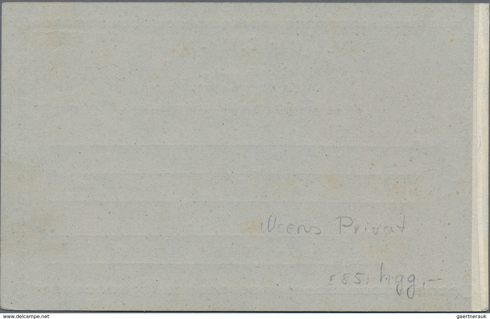 Deutsches Reich - Privatganzsachen: 1873, Ungebrauchte Private Ganzsachenpostkarte Wst. ½ Groschen B - Andere & Zonder Classificatie