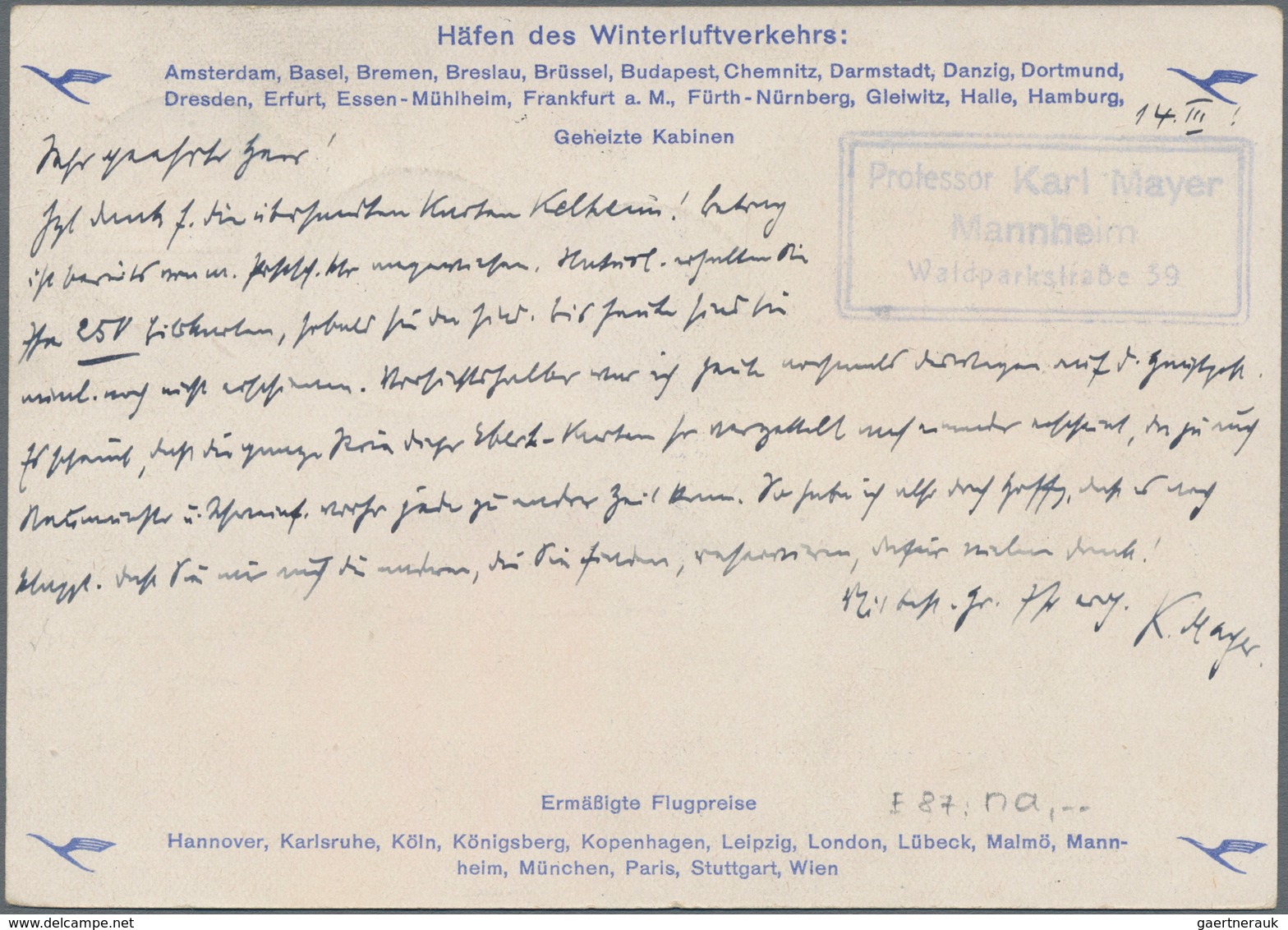 Deutsches Reich - Privatganzsachen: 1929, Bedarfs- Und Portogerecht Gebrauchte Private Ganzsachenpos - Other & Unclassified