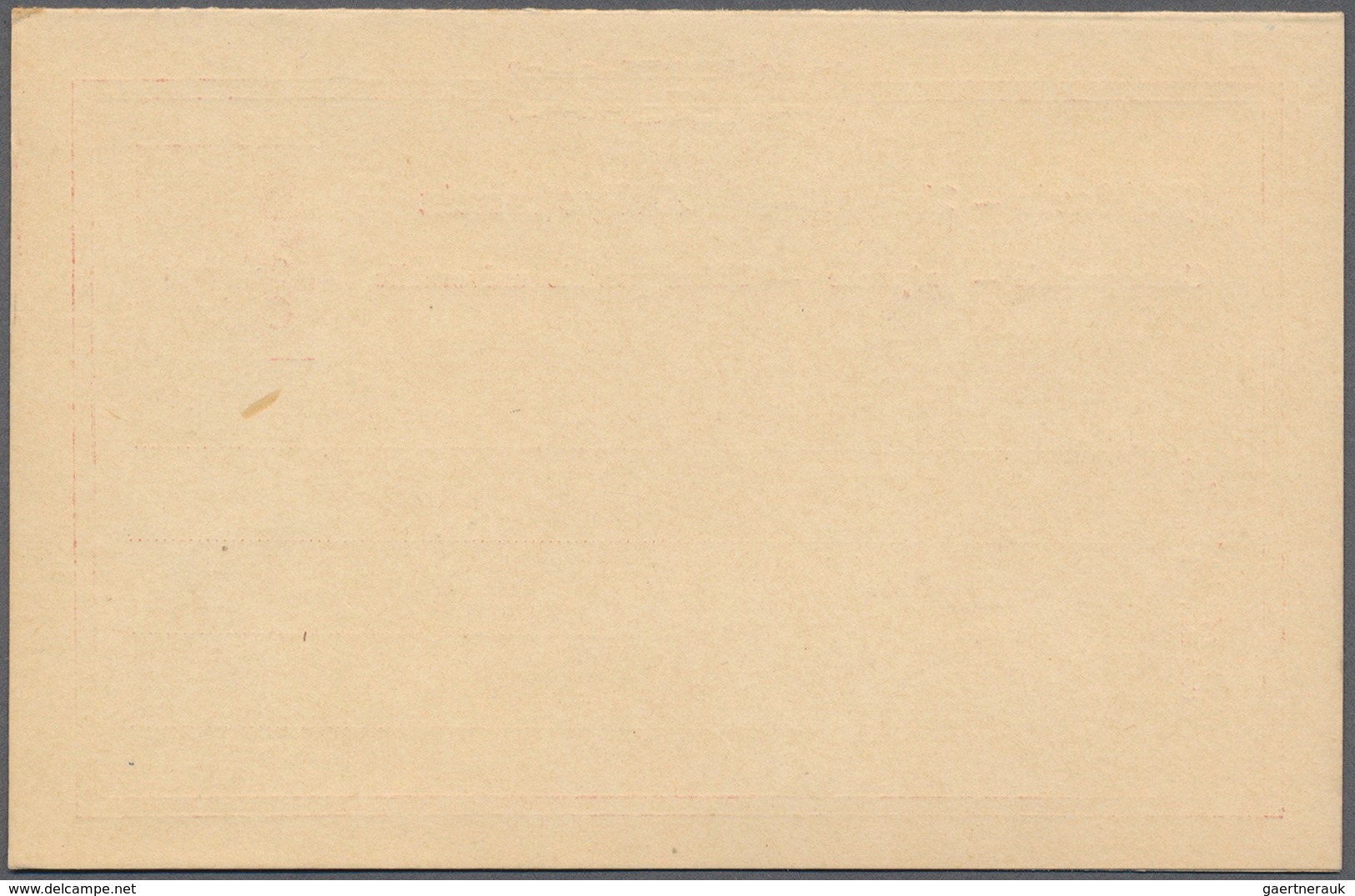Deutsche Post In China - Ganzsachen: 1901, 10 Pfg. Germania Reichspost Mit Aufdruck, Doppelkarte, Pr - China (offices)