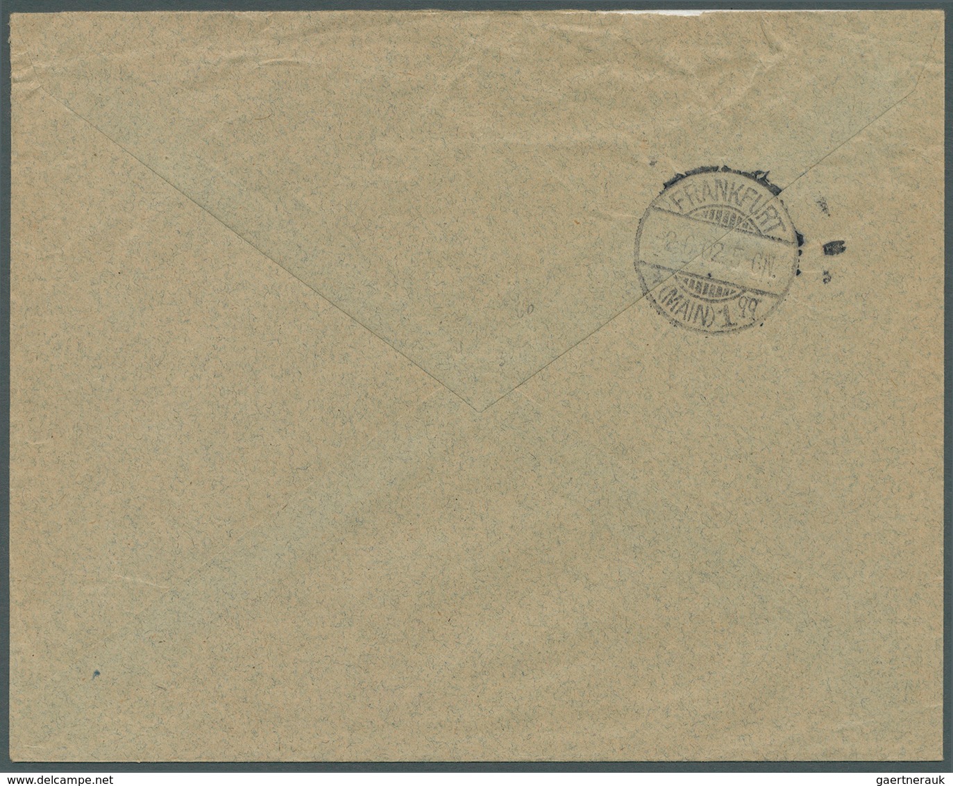 Deutsche Post In China - Stempel: 1902: "NANLIU DP", DKr.-Stempel Sehr Klar Als Nebenstempel Auf Bri - China (kantoren)