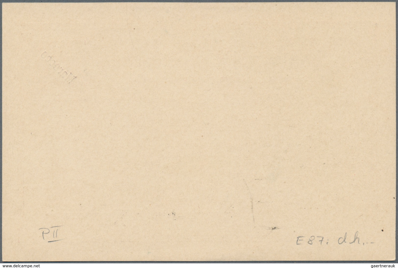 Deutsche Post In Marokko - Ganzsachen: 1899, Vier Verschiedene Ungebrauchte Ganzsachenkarten (davon - Marokko (kantoren)