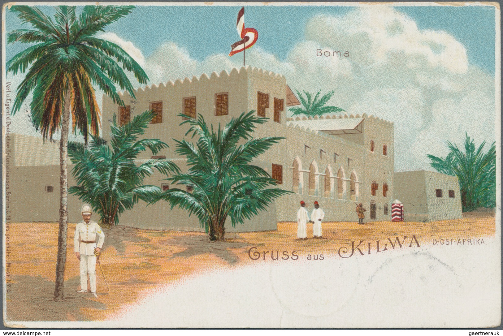Deutsch-Ostafrika - Ganzsachen: 1899, Zwei Gebrauchte Private Ganzsachenpostkarten Wst. Krone 5 Pfen - Duits-Oost-Afrika