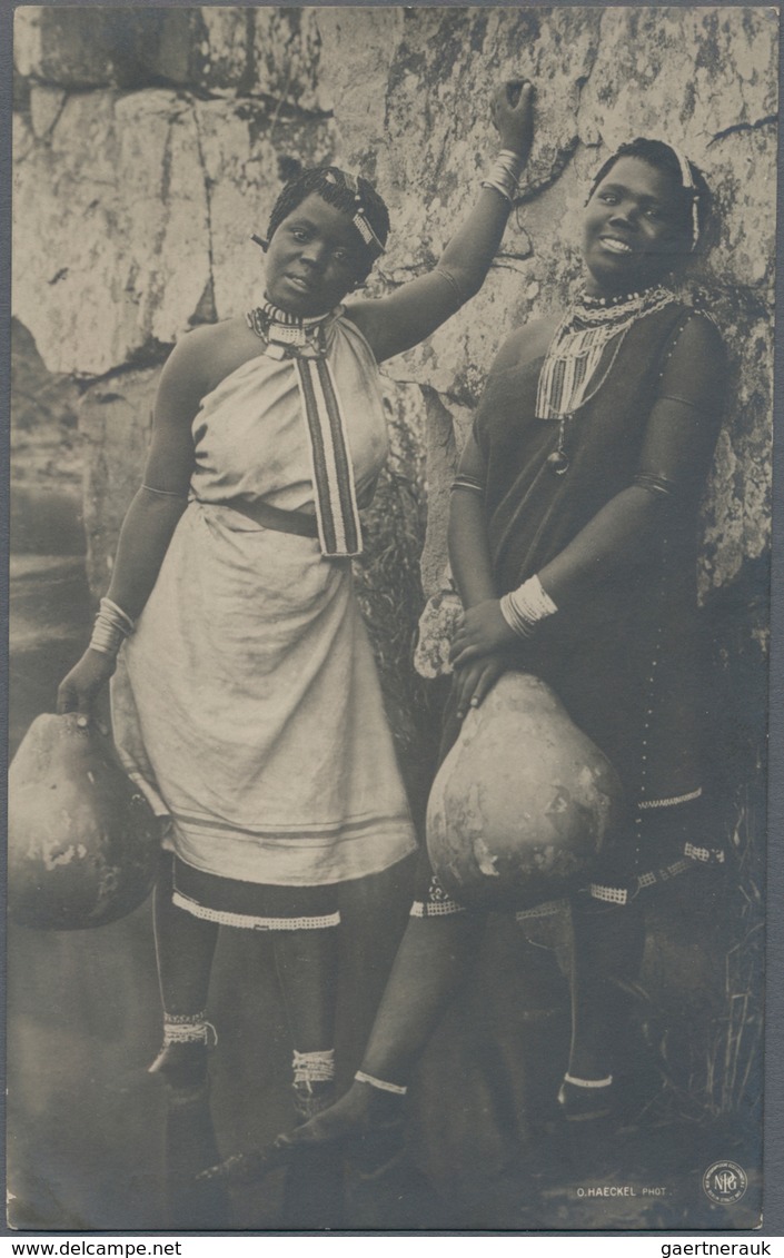 Deutsche Kolonien - Kamerun - Ganzsachen: 1908. Privat-Postkarte 3 PfSchiffstype Mit Rs. Foto-Abbild - Cameroun