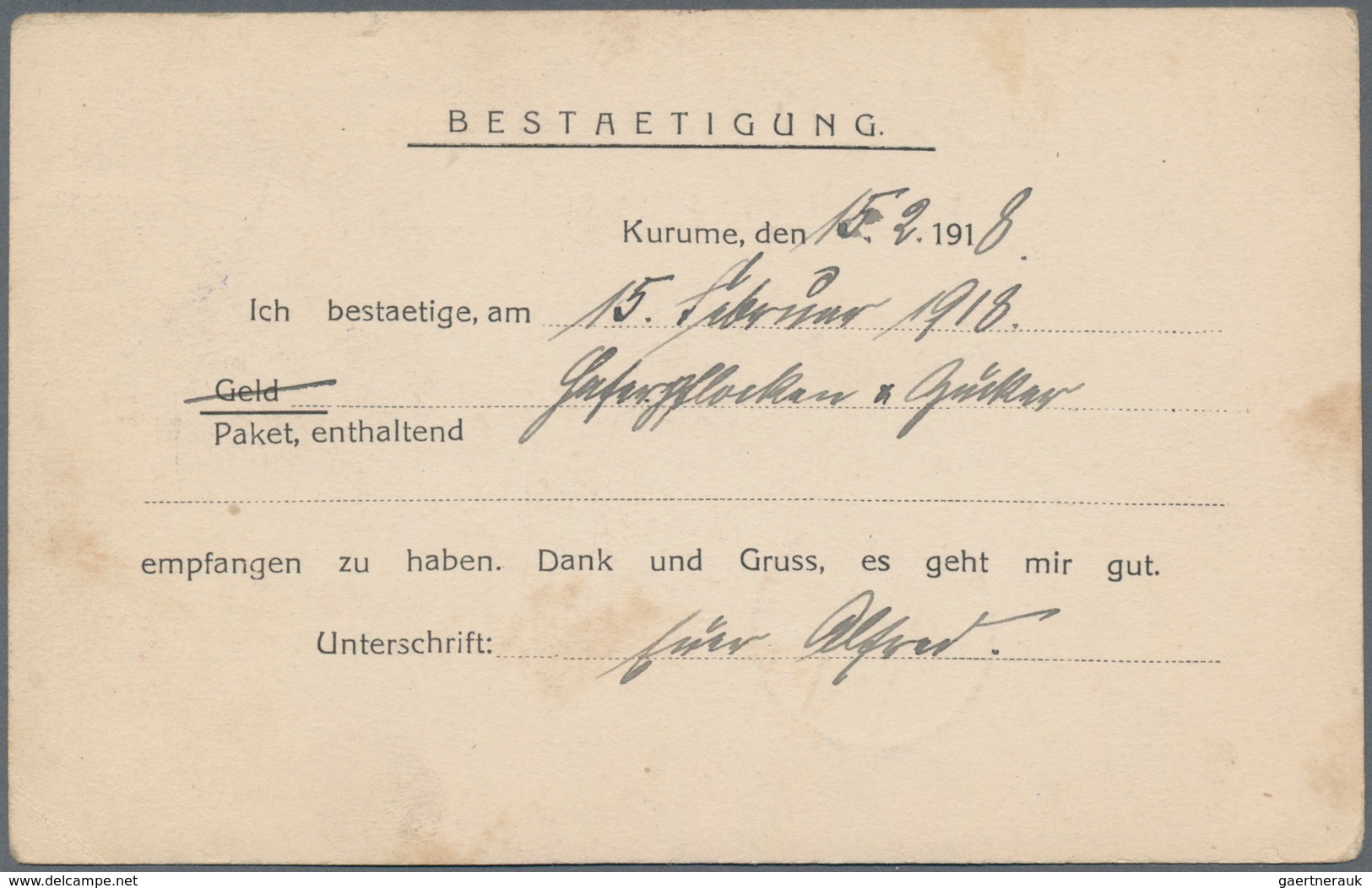 Deutsche Kolonien - Kiautschou - Kriegsgefangenenpost: 1916/1919, 4 Karten aus den Lagern Ninoshima,