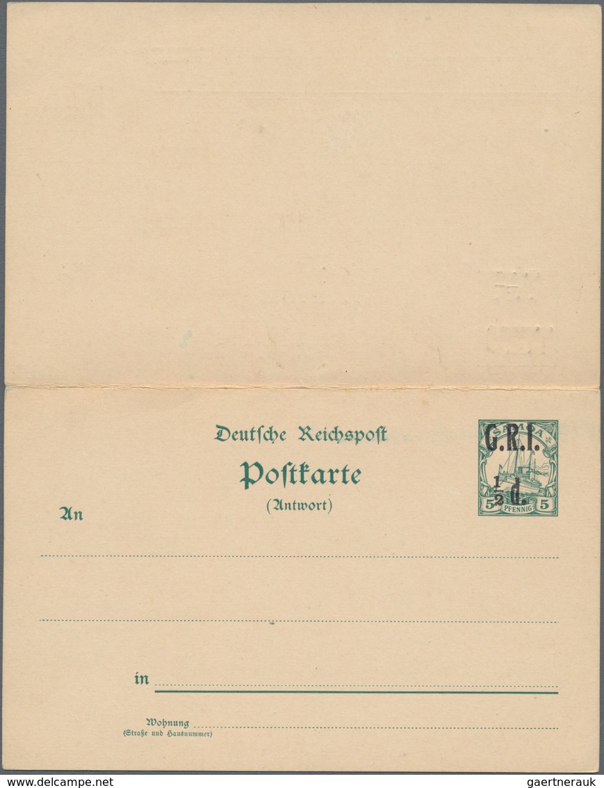 Deutsche Kolonien - Samoa - Britische Besetzung - Ganzsachen: 1914, Britische Besetzung, Ungebraucht - Samoa