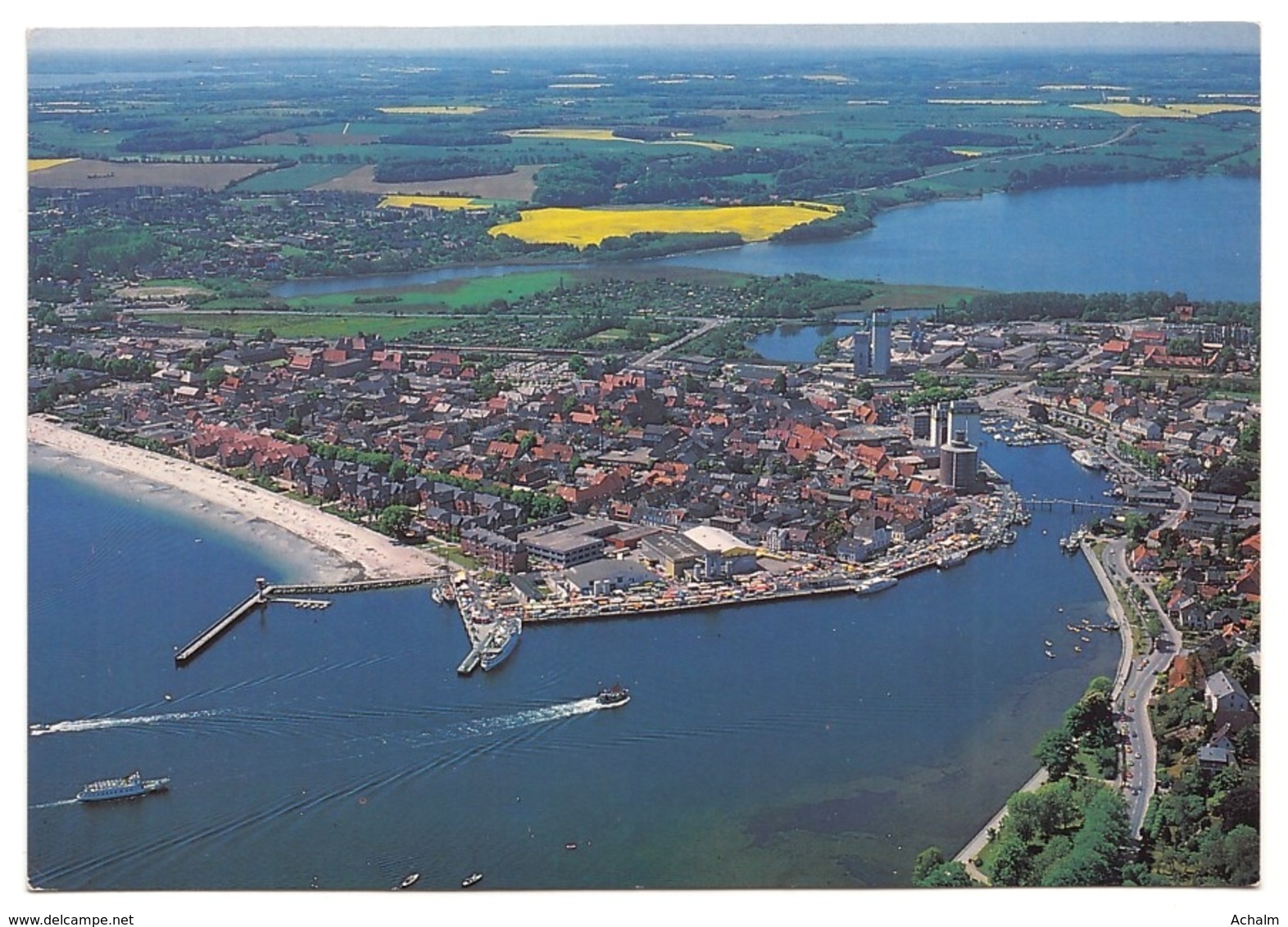 Ostseebad Eckernförde - Luftaufnahme - Eckernförde