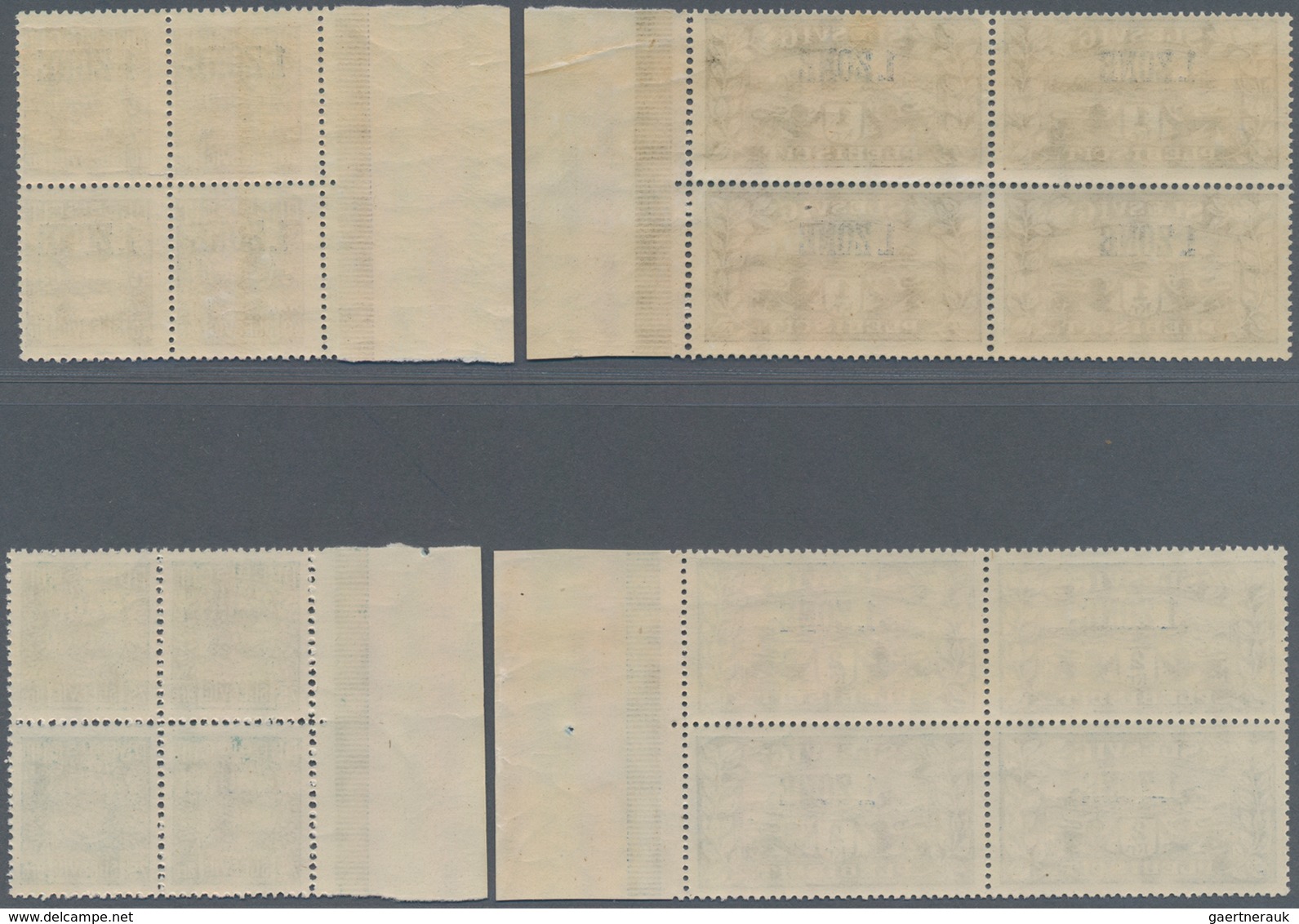 Deutsche Abstimmungsgebiete: Schleswig: 1920, Aufdruck "1. ZONE", 1 Ö. Bis 10 Kr., Komplette Serie V - Other & Unclassified