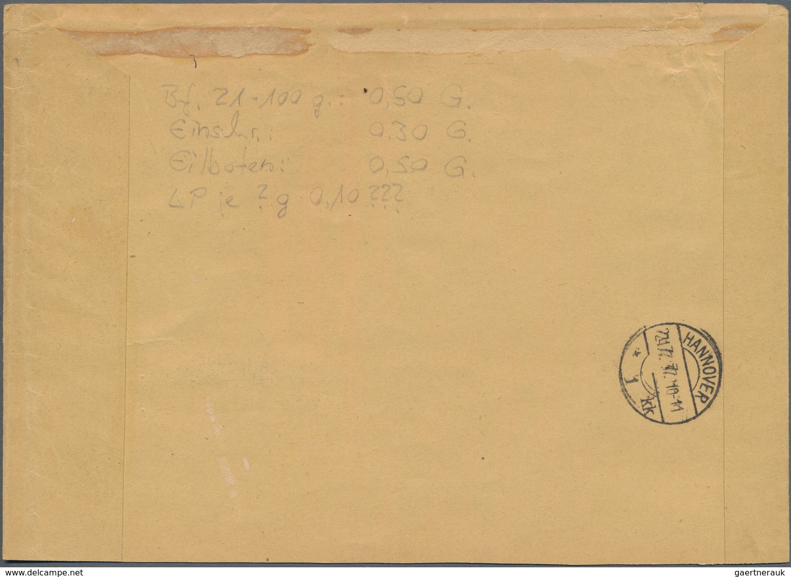 Danzig: 1937, 2 Gulden Magenta/schwarz Aus Der Linken Oberen Bogenecke Mit Ovalem Luftpoststempel En - Other & Unclassified