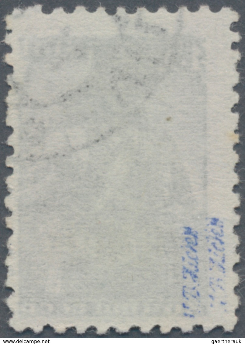Dt. Besetzung II WK - Litauen: 1941, 15 K. Dunkelgraugrün, Mit Doppeltem Aufdruck "VILNIUS", Gestemp - Bezetting 1938-45