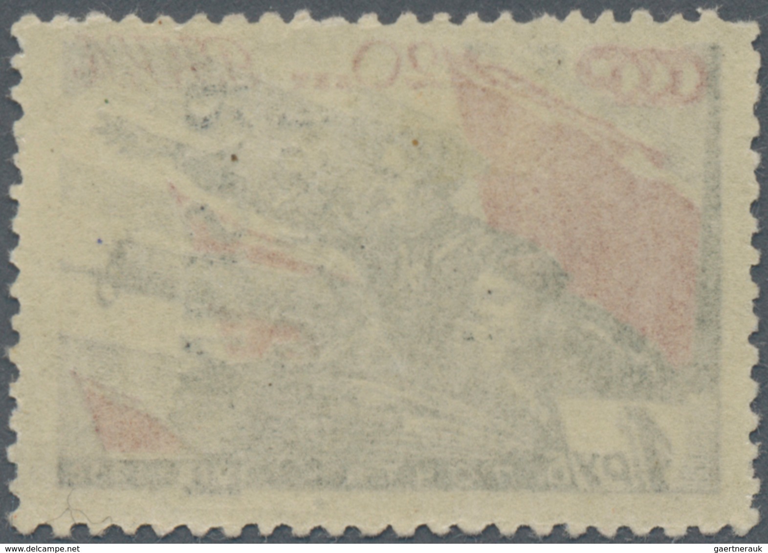 Dt. Besetzung II WK - Litauen - Rossingen (Raseiniai): 1941, 80 K. Mit Senkrechtem Aufdruck Postfris - Besetzungen 1938-45