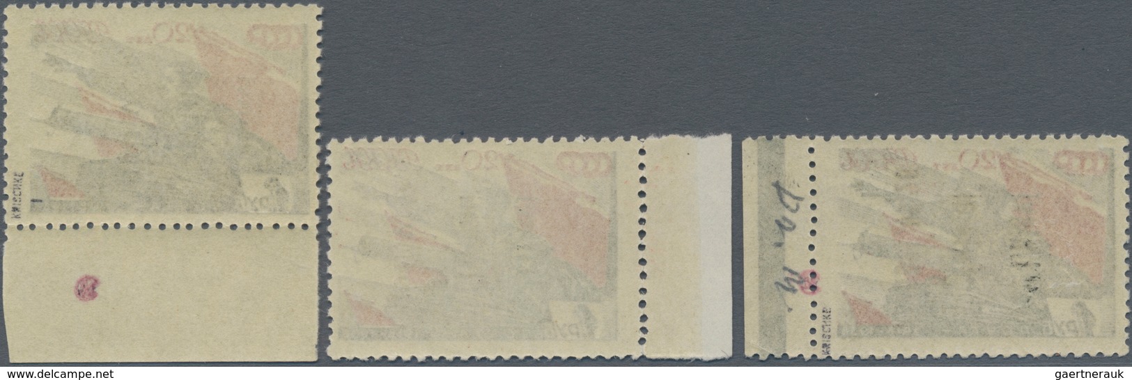 Dt. Besetzung II WK - Litauen - Telschen (Telsiai): Michel Nummer 10 Postfrisch In Allen Drei Typen - Bezetting 1938-45