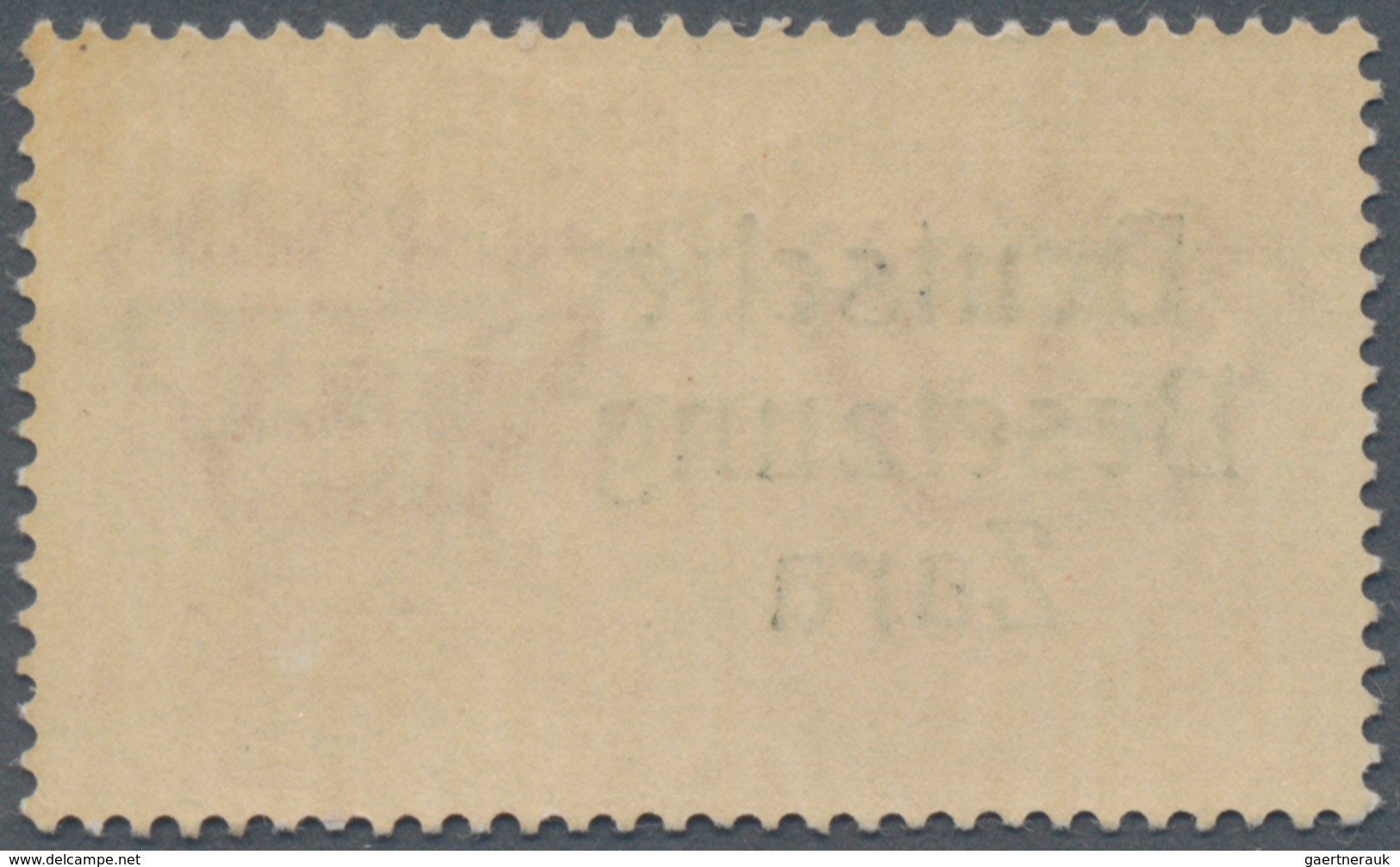 Dt. Besetzung II WK - Zara: 1943, 2.50 Lire Rotorange Eilmarke, Aufdruck In Type II, Postfrisch, Uns - Bezetting 1938-45