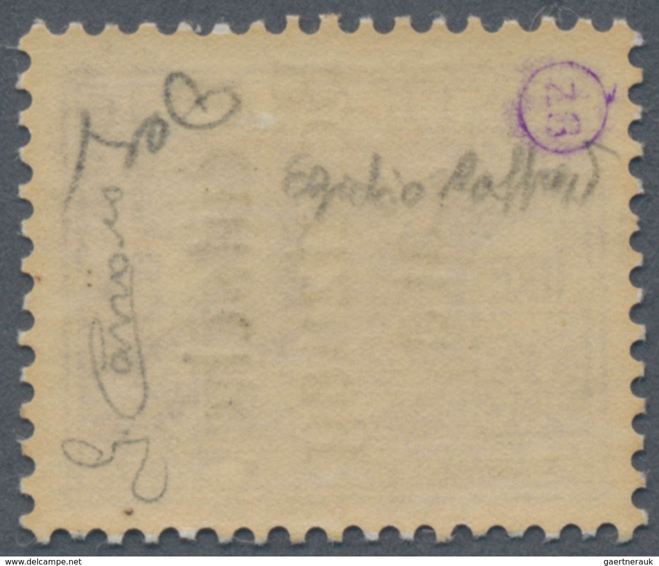 Dt. Besetzung II WK - Zara - Portomarken: 1943, 5 Lire Blauviolett Mit Aufdruckabart "Besetzuag", Po - Besetzungen 1938-45