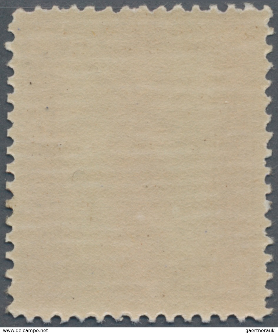 Feldpostmarken: 1943, Tunis-Päckchenmarke Postfrisch, Unsigniert. Fotoattest Gabisch BPP "überdruchs - Andere & Zonder Classificatie
