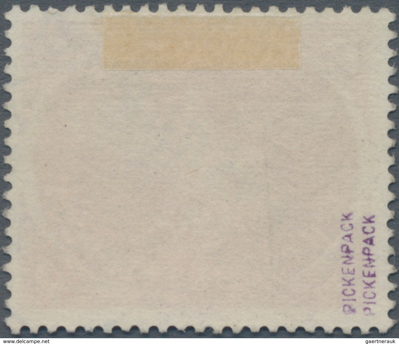 Feldpostmarken: 1944, Insel Rhodos, Inselpost-Zulassungsmarke Mit Diagonalem Schwarzblauen Agramer A - Other & Unclassified