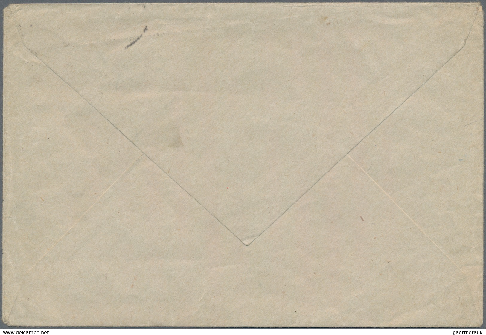 Feldpostmarken: 1944, Rhodos-Weihnachtsmarke Mit Aufdrucktype V Auf Briefumschlag Nach Riesigk, Der - Sonstige & Ohne Zuordnung
