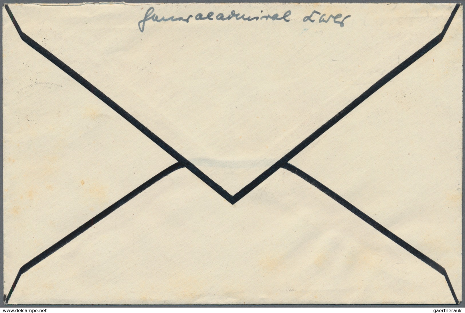Feldpost 2. Weltkrieg: 1941, Feldpost-Ortsbrief Von KIEL, 12.1.41, Absender Generaladmiral Carls, Em - Andere & Zonder Classificatie