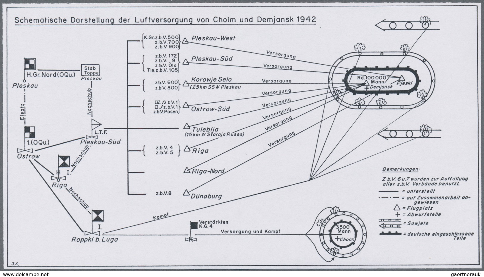 Feldpost 2. Weltkrieg: 1942 (27.4.), FP-Dienstbrief Mit Abs. Und Briefstpl. "L 33623 *' 4. Staffel ( - Other & Unclassified