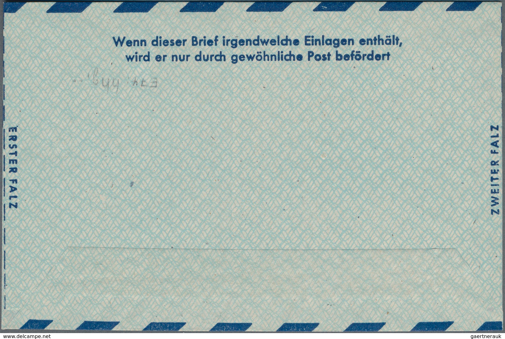Alliierte Besetzung - Ganzsachen: 1948, Zwei Ungebrauchte Luftpostfaltbriefe Mit Wertrahmen "TAXE PE - Other & Unclassified