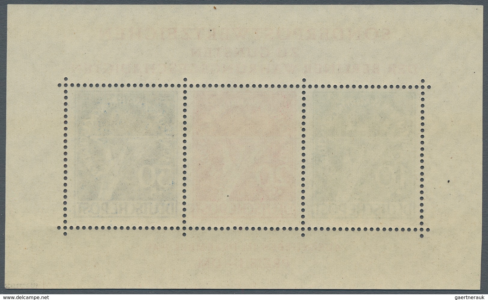 Berlin: 1949, "Währungsgeschädigten"-Block Mit Plattenfehler Mi. 68 II, Postfrischer Block In Tadell - Covers & Documents