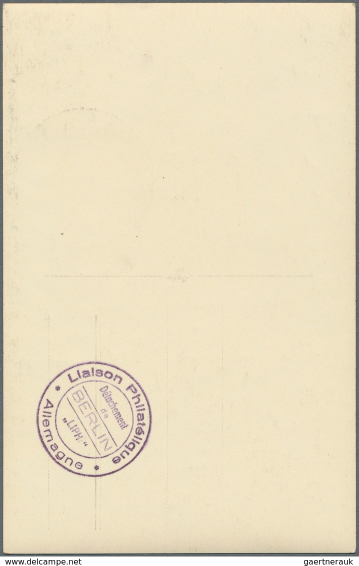 Berlin: 1956: 1 M. Großer Kurfürst Auf Maximumkarte Mit Ersttagsstempel Sowie 20 Pf. ERP Von 1950 Au - Covers & Documents