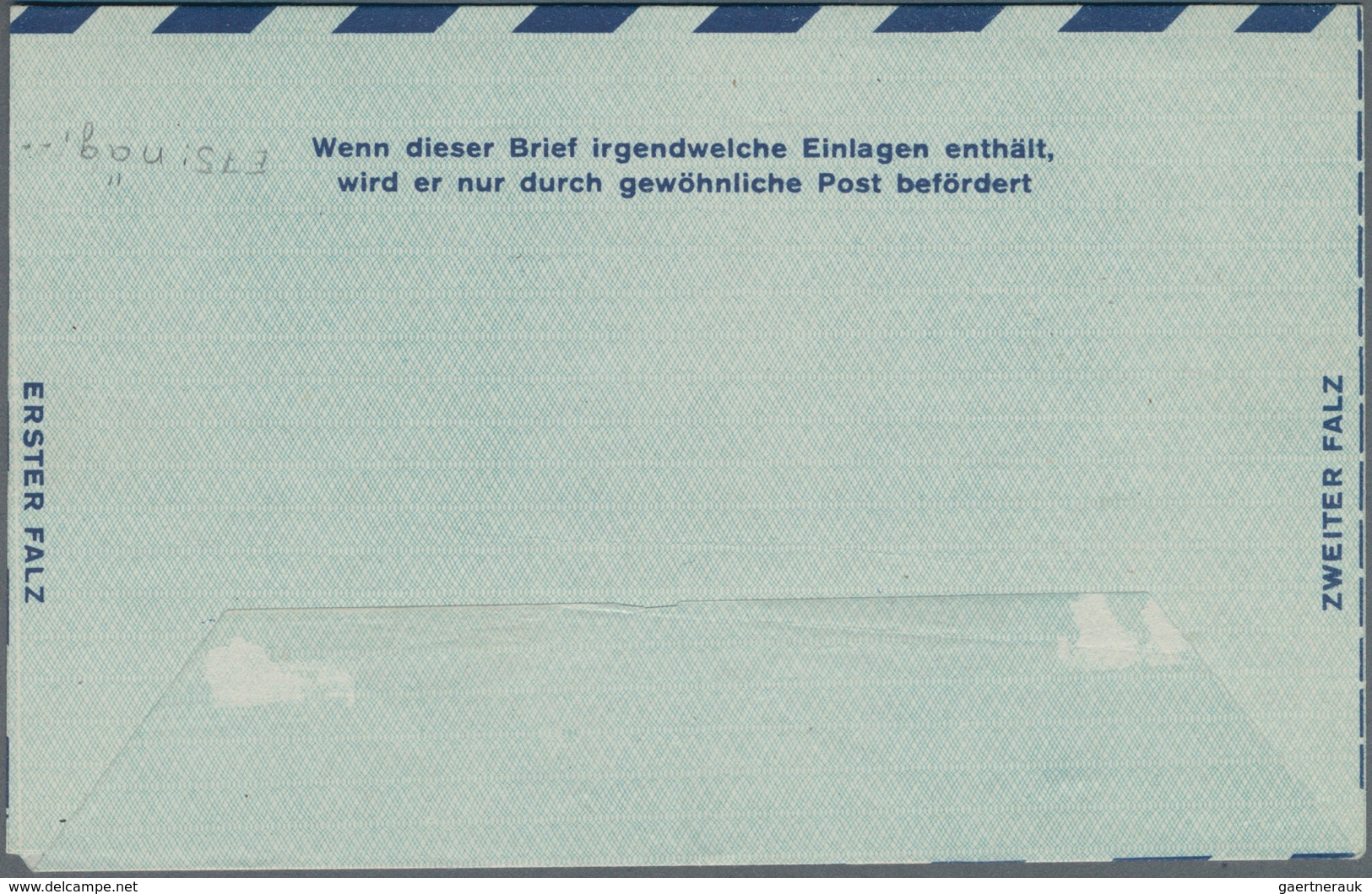 Berlin - Ganzsachen: 1948, Zwei Ungebrauchte Ganzsachenluftpostbriefe Mit Wertrahmen "TAXE PERCUE 10 - Andere & Zonder Classificatie
