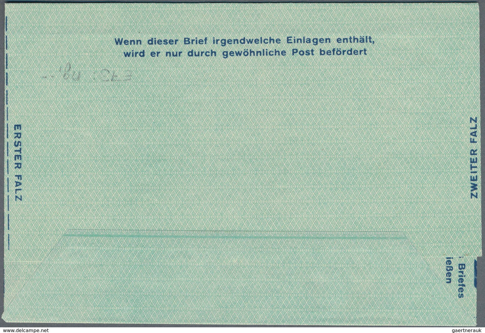 Berlin - Ganzsachen: 1949, Vier Verschiedene Ungebrauchte Ganzsachenluftpostbriefe Mit Wertrahmen "T - Andere & Zonder Classificatie