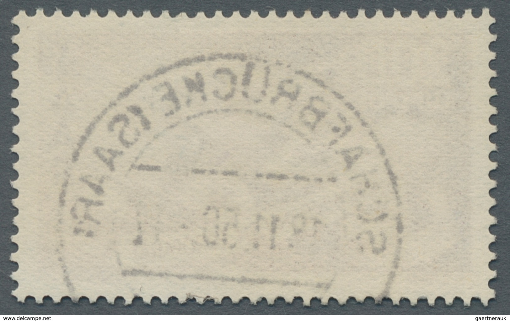 Saarland (1947/56): 1950, "200 Fr. Europarat Mit PLF II", Sauber SAARBRÜCKEN (SAAR) A 18.11.50 Geste - Briefe U. Dokumente