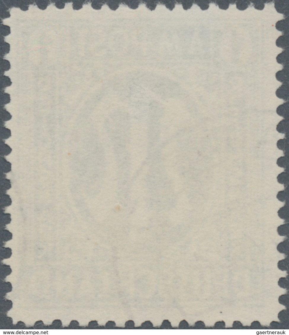Bizone: 1946, AM-Post, Deutscher Druck, 1 RM, Sauber Gestempelt "HOYA(WESER) 2.46". Aktuelles Fotoat - Andere & Zonder Classificatie