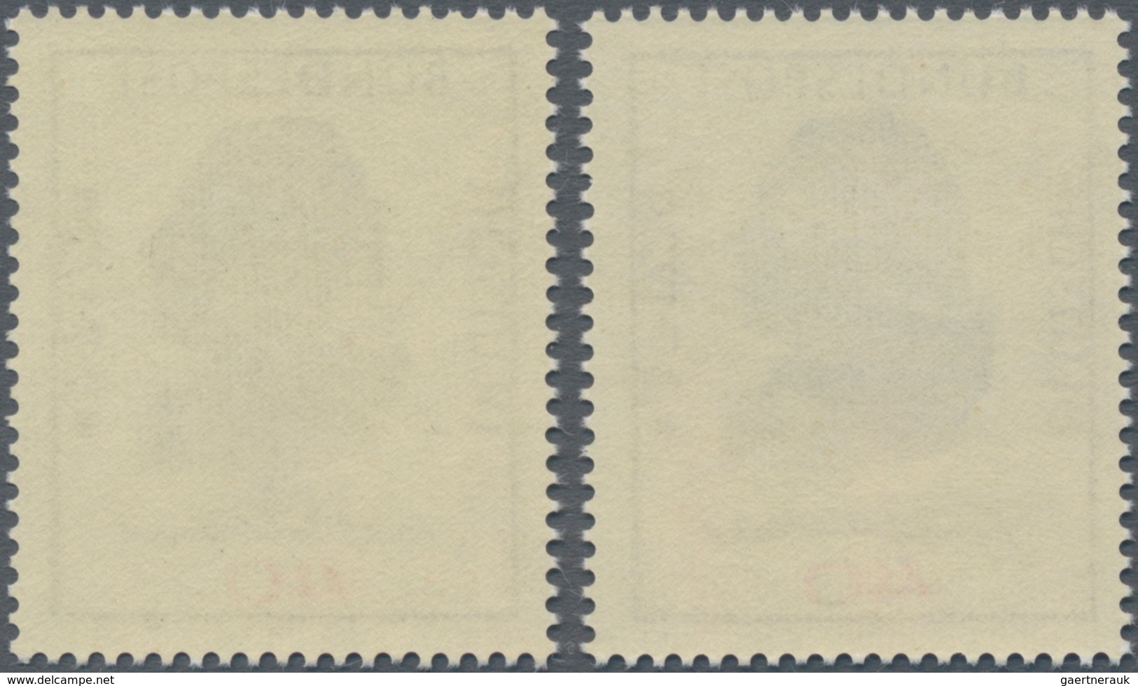 Bundesrepublik Deutschland: 1974, 40 Pfg. Klopstock Mit Abart "Namenszug Halbkreisförmig Fehlend", P - Sonstige & Ohne Zuordnung