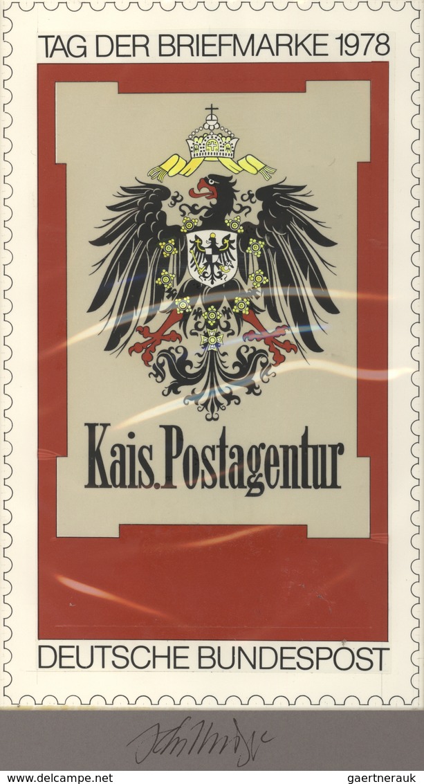 Bundesrepublik Deutschland: 1978, Nicht Angenommener Künstlerentwurf (16x26,5) Von Prof. H.Schilling - Other & Unclassified
