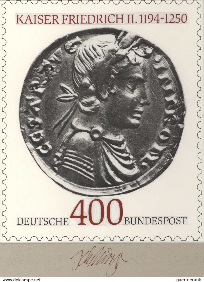 Bundesrepublik Deutschland: 1994, Nicht Angenommener Künstlerentwurf (17x20) Von Prof. H.Schillinger - Sonstige & Ohne Zuordnung